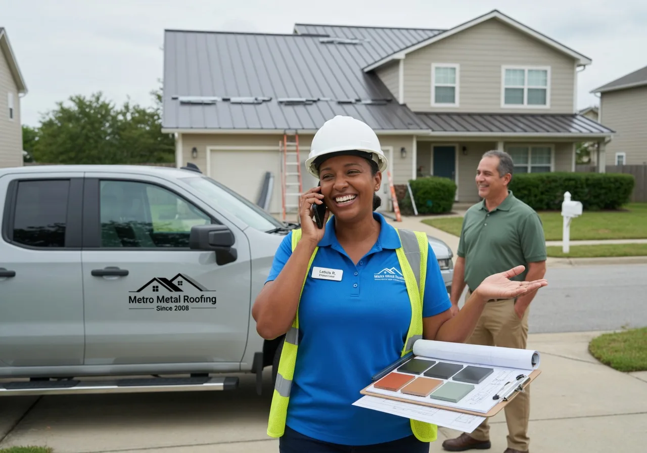 Storm Damage Metal Roof Repair in Bussey, IA